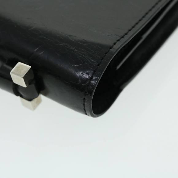 LOUIS VUITTON Monogram Mini Glace Anushka GM Hand Bag Black M92229 Auth bs7711 - Picture 8 of 16